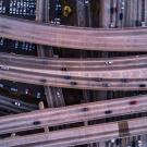 Image of highways separating in a Y shape